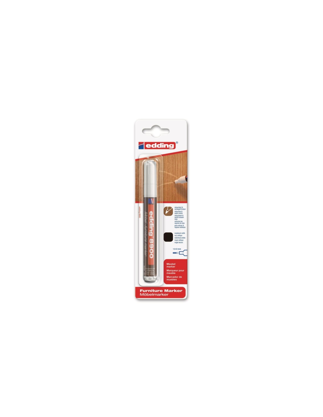 Edding 8900 marcador 1 pieza(s) Marrón