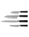 Set 4 cuchillos santoku