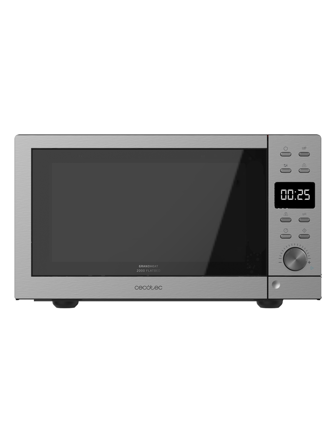 Microondas sin plato GrandHeat 2000 Flatbed Steel