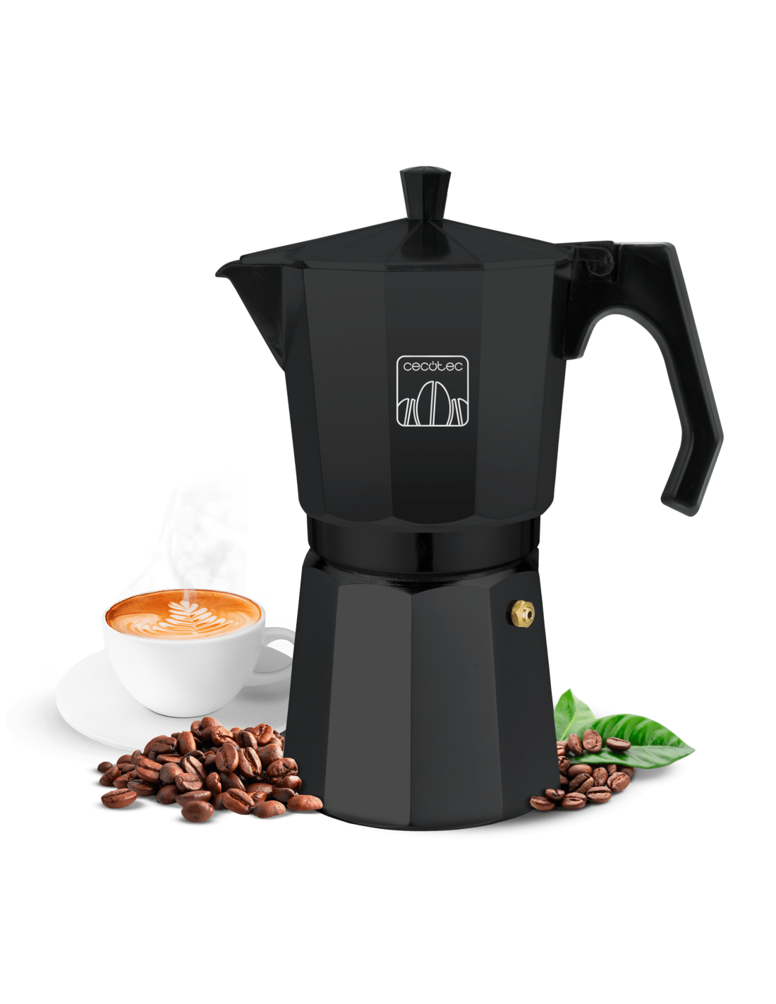 Cafetera italiana Cumbia Moklassic 300 Black