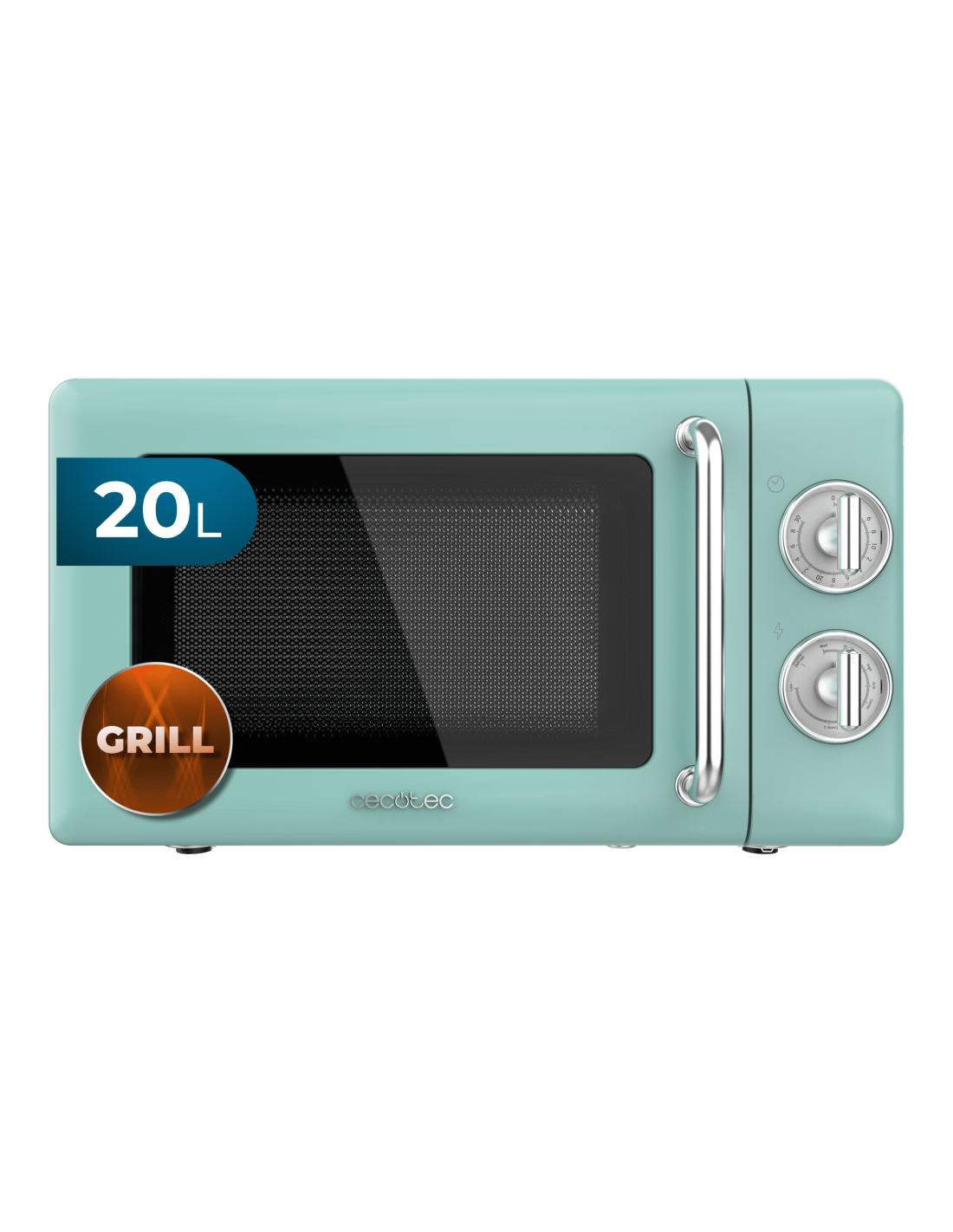 Microondas 20l con grill ProClean 3110 Retro Green