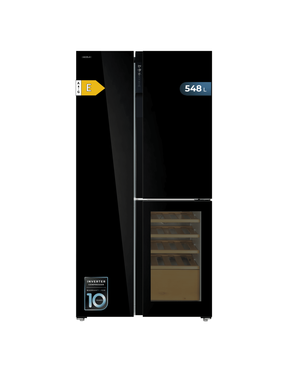 Bolero CoolMarket TDW 548 Black Glass E