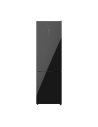 Frigorífico Bolero CoolMarket Combi 356 Black Glass D