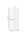 Frigorífico Bolero CoolMarket Combi 322 White E