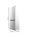Frigorífico Bolero CoolMarket Combi 322 Inox E