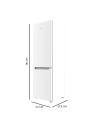 Frigorífico Bolero CoolMarket Combi 250 White D