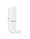 Frigorífico Bolero CoolMarket Combi 250 White E