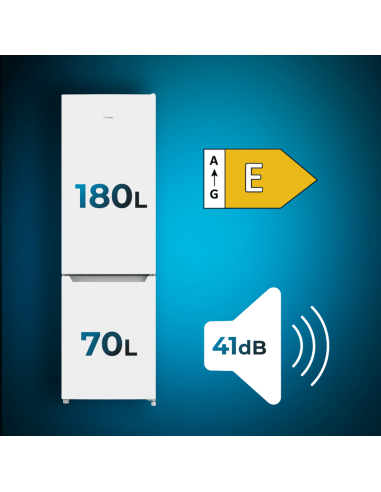 Frigor?fico Bolero CoolMarket Combi 250 White E