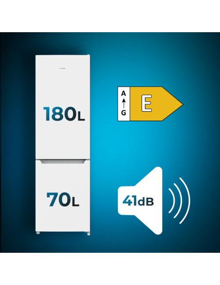 Frigor?fico Bolero CoolMarket Combi 250 White E