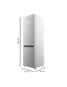 Frigorífico Bolero CoolMarket Combi 250 Inox E