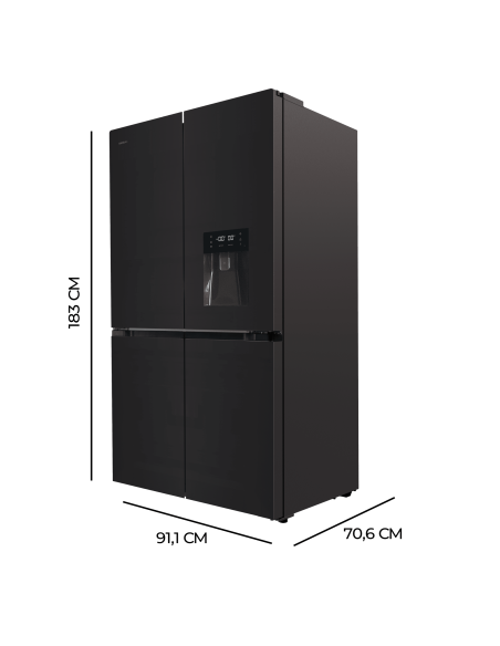 Frigor?fico Bolero CoolMarket 4D 564 Glass E