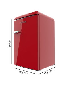 Frigor?fico Bolero CoolMarket TT Origin 110 Red E 2
