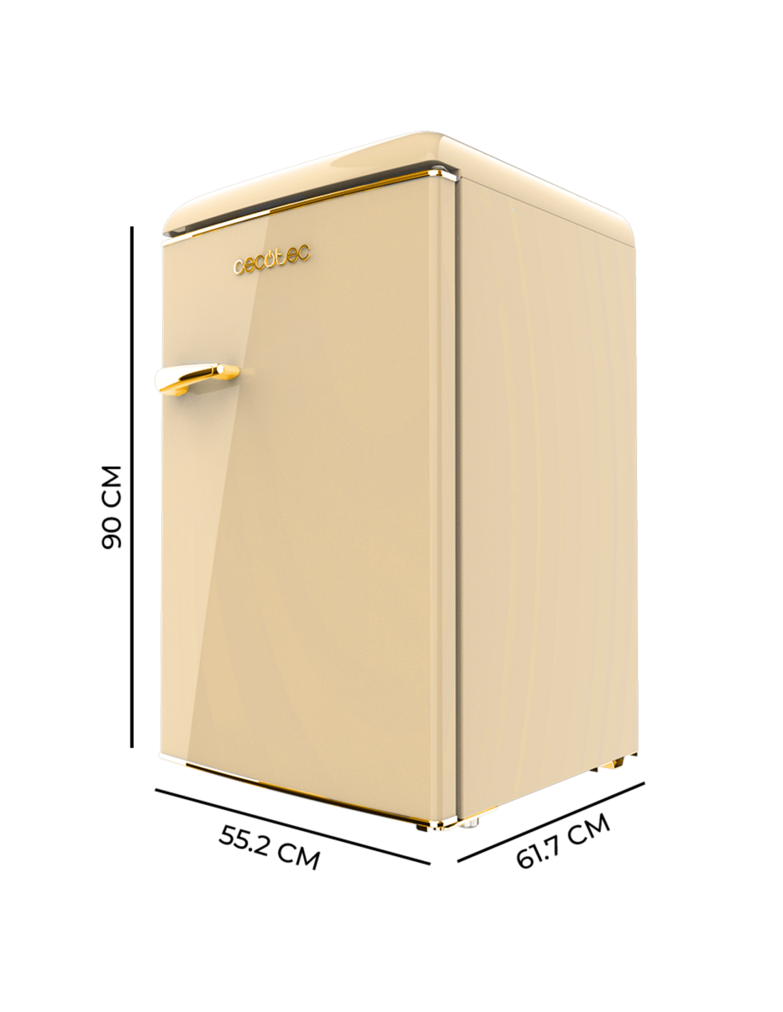 Frigorífico Bolero CoolMarket TT Origin 110 Beige E