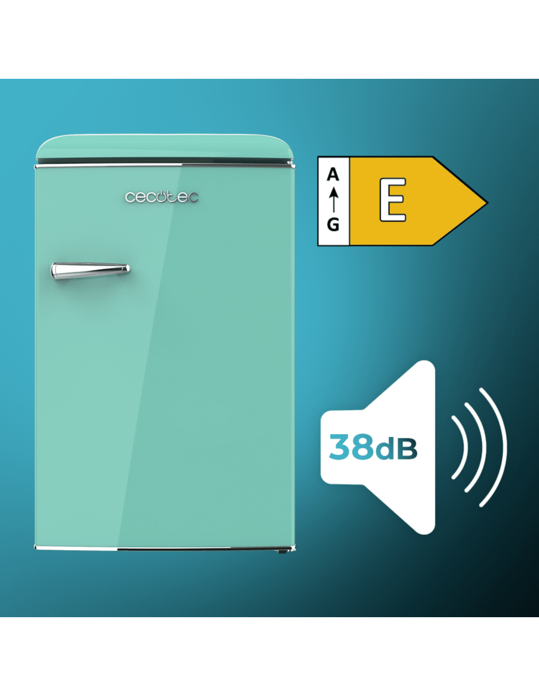 Frigorífico Bolero CoolMarket TT Origin 110 Green E