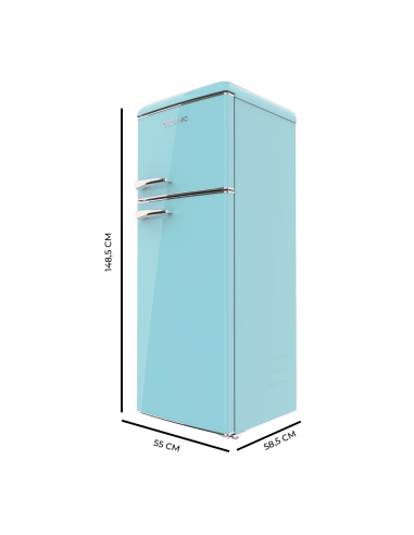 Frigor?fico Bolero CoolMarket 2D Origin 215 Blue E