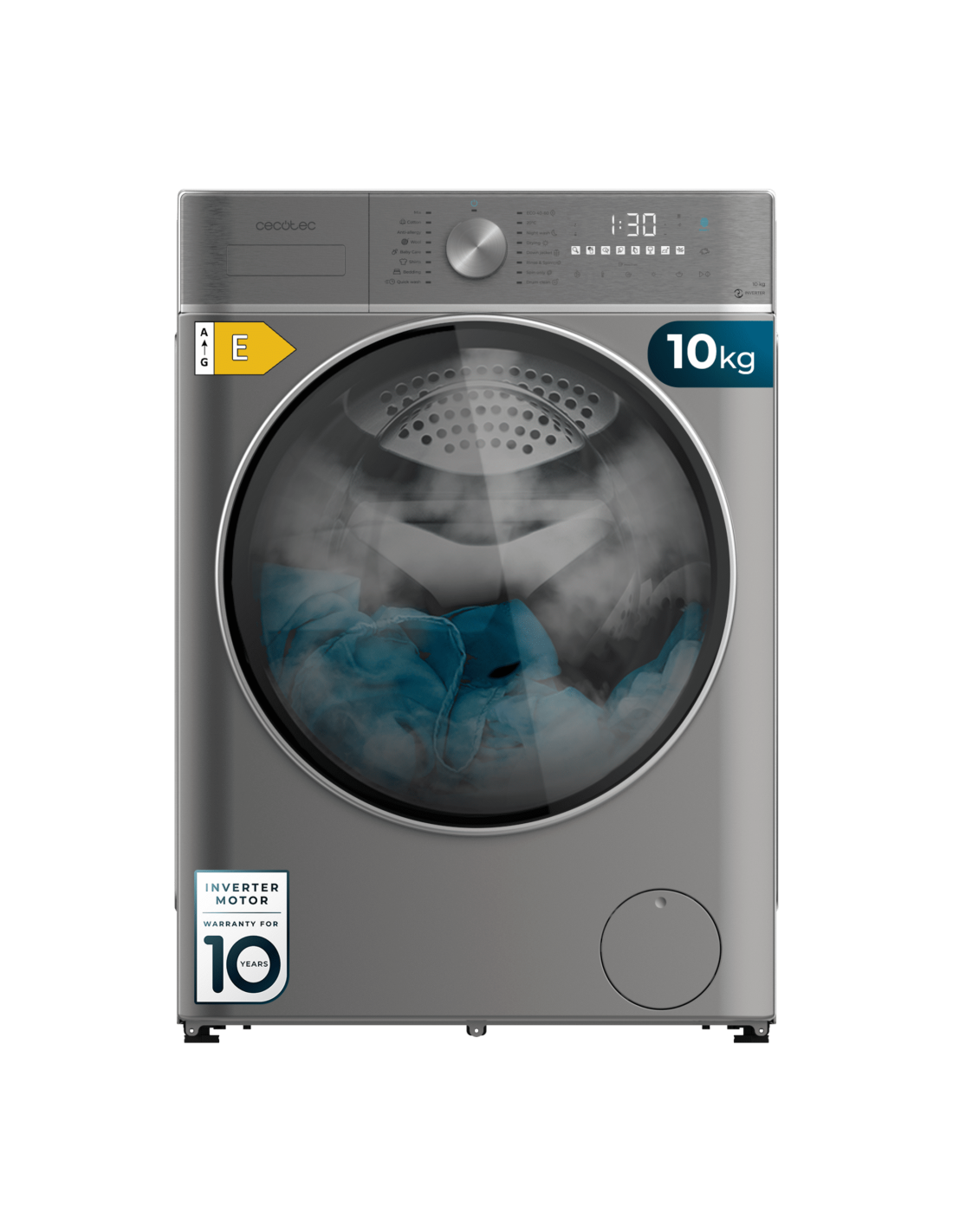 Lavadora secadora Bolero Wash&Dry 10680 Inverter Steel B