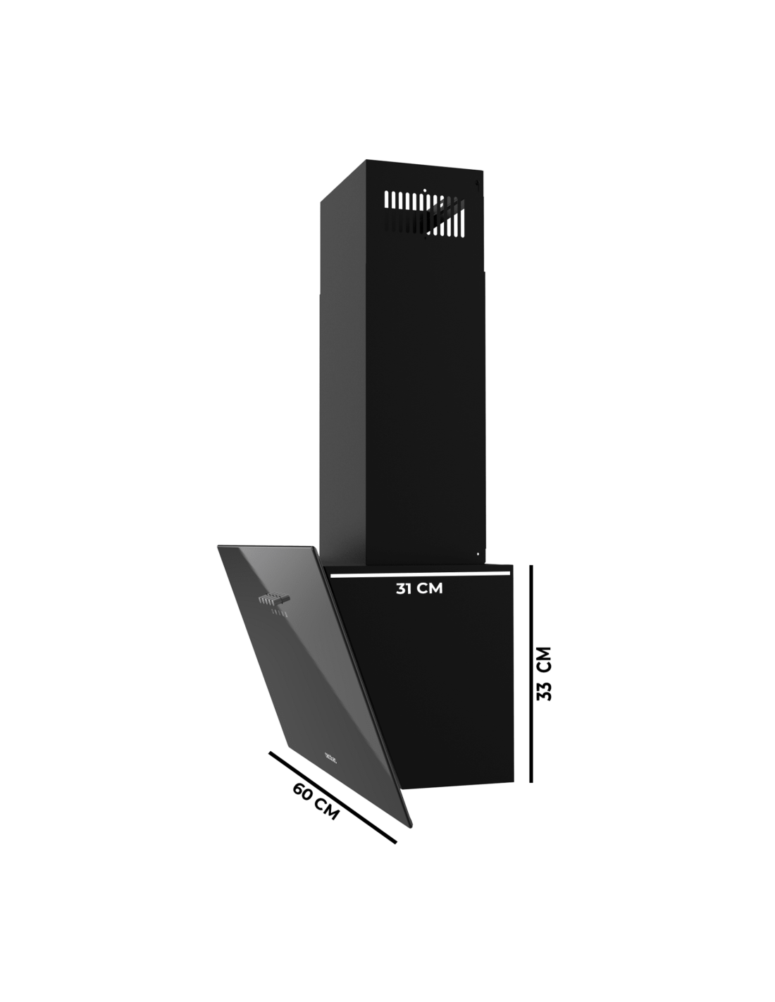 Flux DM 603500 Glass Black B