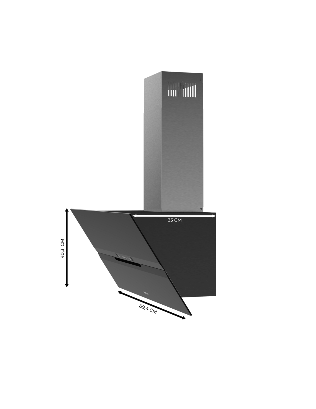 Flux DT 908010 Glass Black A++