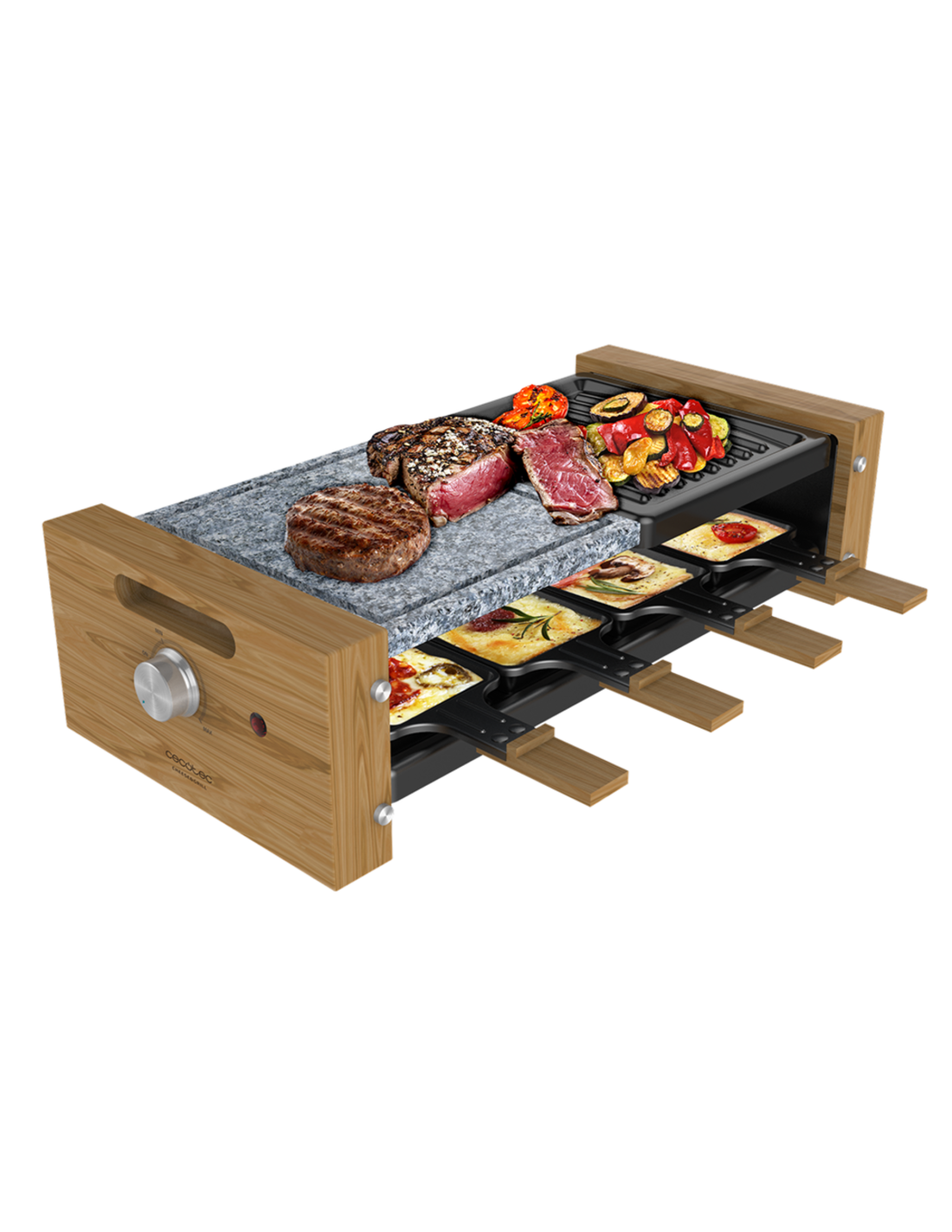 Raclette Cheese&Grill 8400 Wood MixGrill