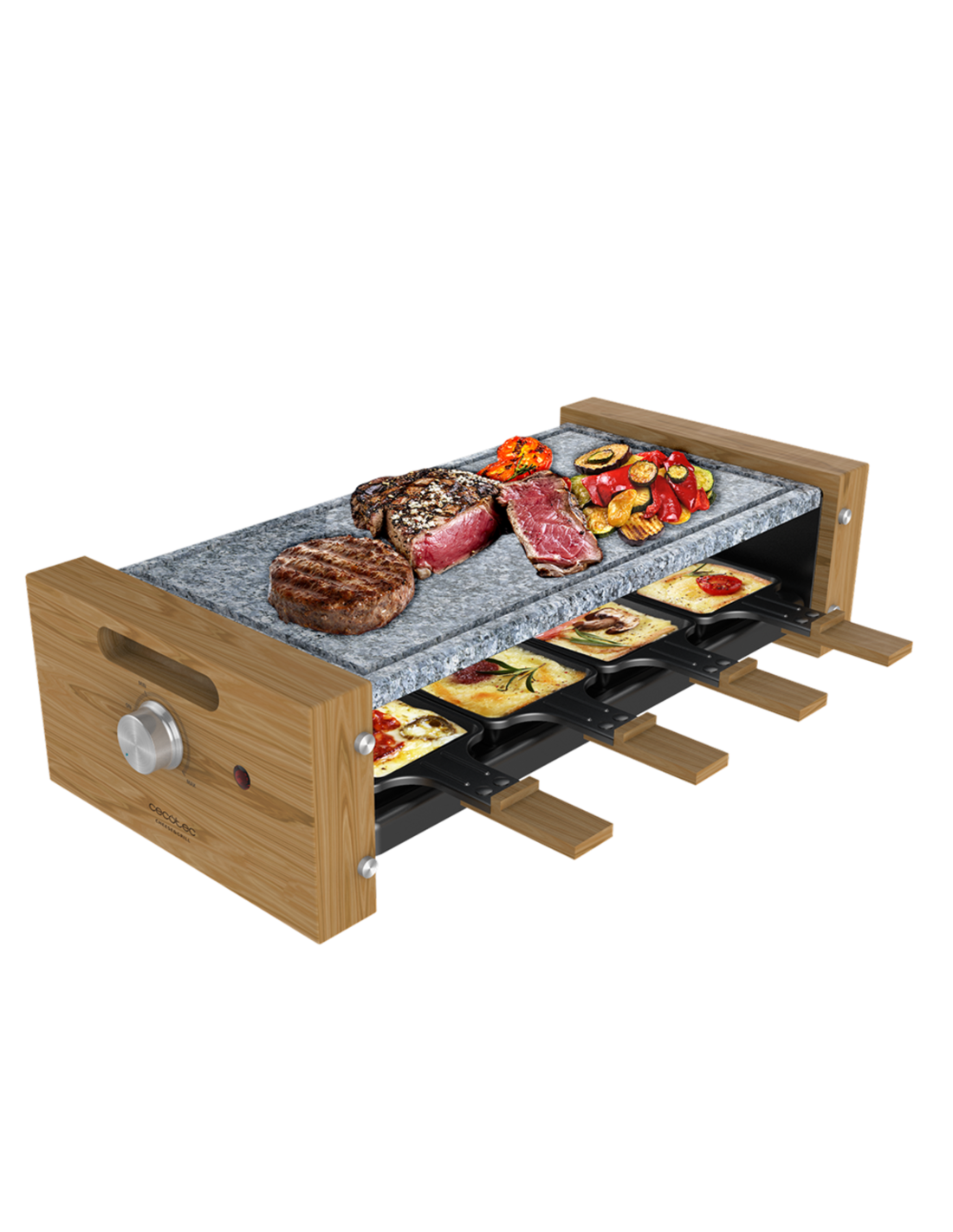 Raclette Cheese&Grill 8600 Wood AllStone