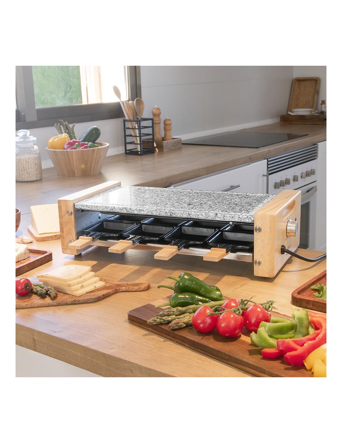 Raclette Cheese&Grill 8600 Wood AllStone
