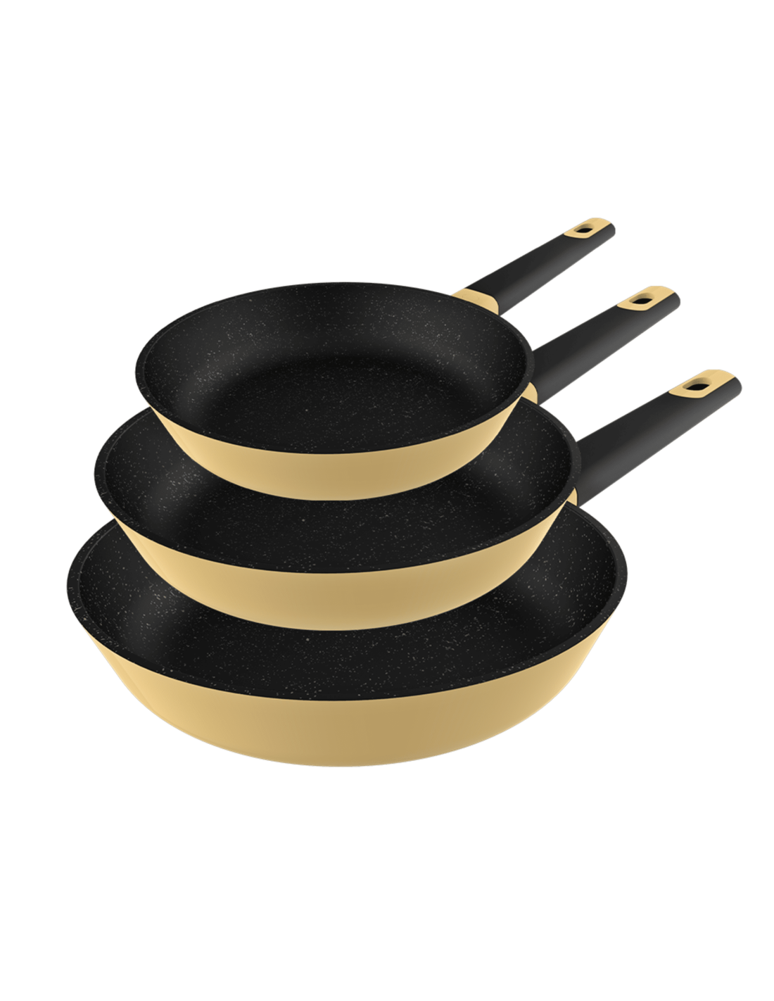 Set de Sartenes Polka Experience 20-24-28 Bucket Set Vulcano