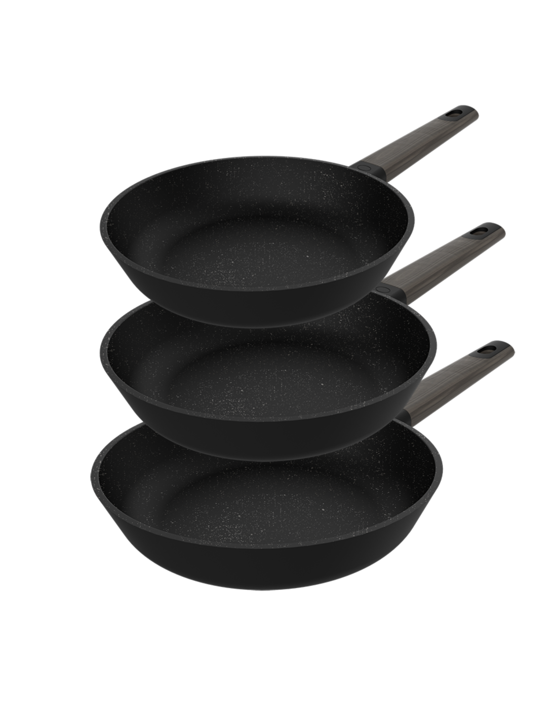Set de sartenes polka excellence 20-24-28 bucket set force