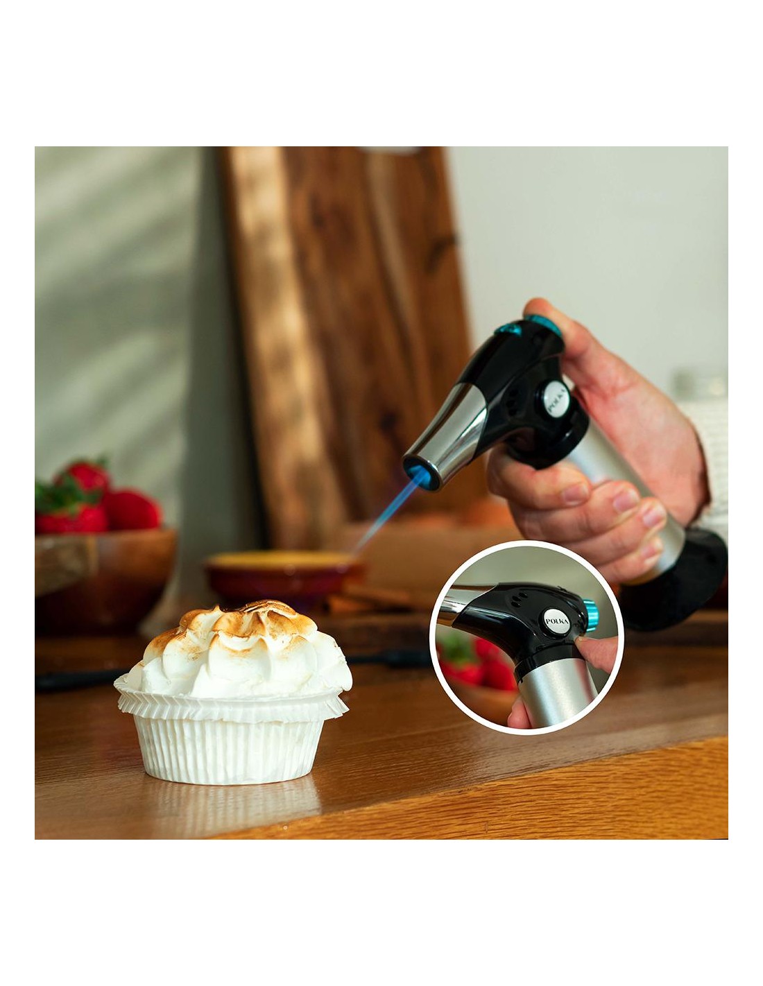SOPLETE DE COCINA FLAME-COOK 1000 STEEL