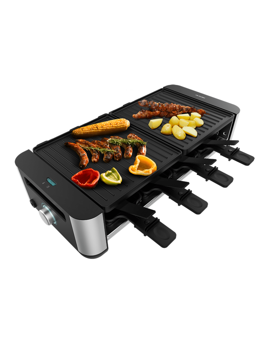 Raclette Cheese&Grill 16000 Inox Black