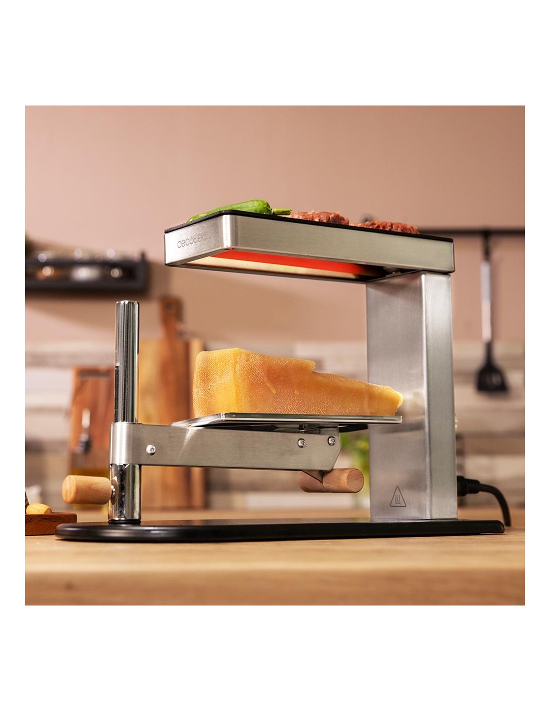 Raclette Tradicional Cheese&Grill 6000 Inox