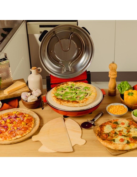 Horno grill el?ctrico para pizza Fun Pizza&Co Mamma M?a Vista