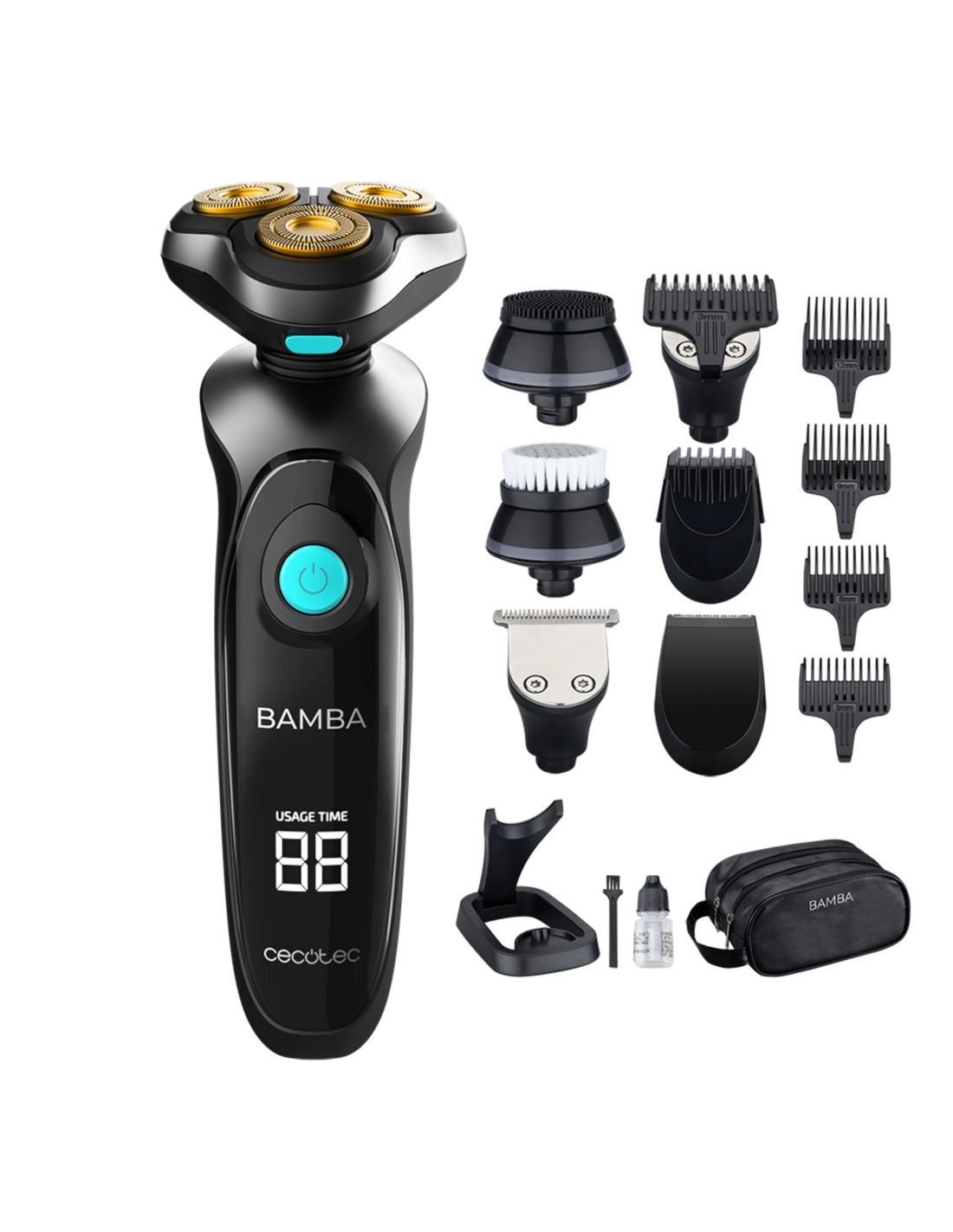 Afeitadora multigrooming Bamba PrecisionCare TwistGroom 10en1