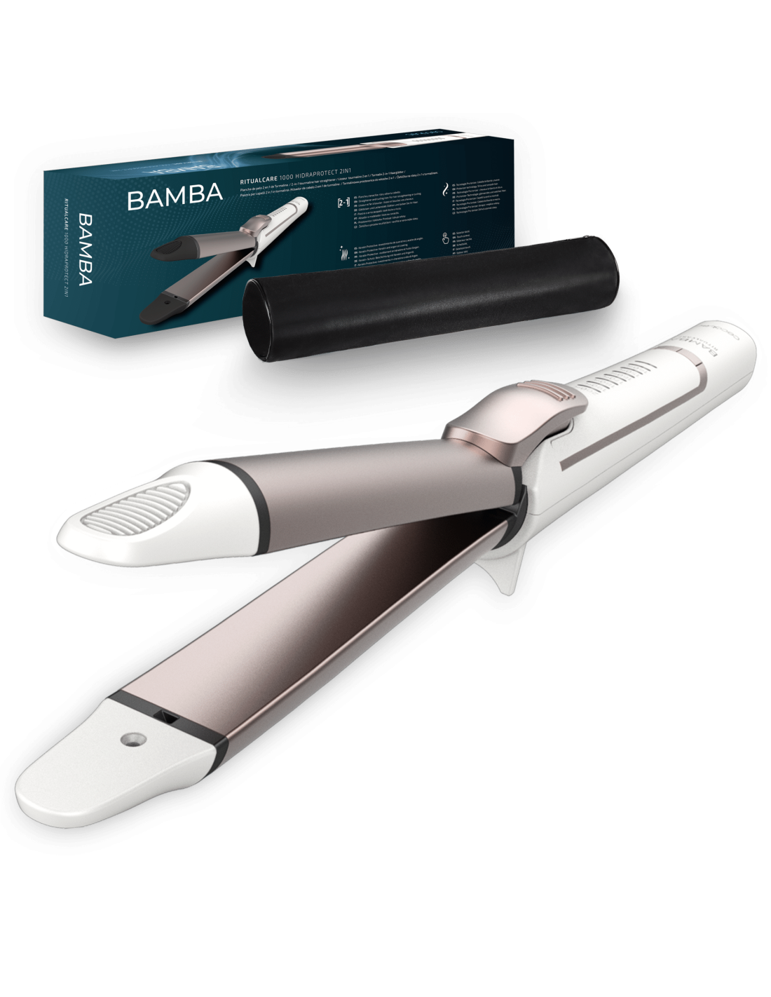 Plancha de pelo Bamba RitualCare 1000 HidraProtect 2in1