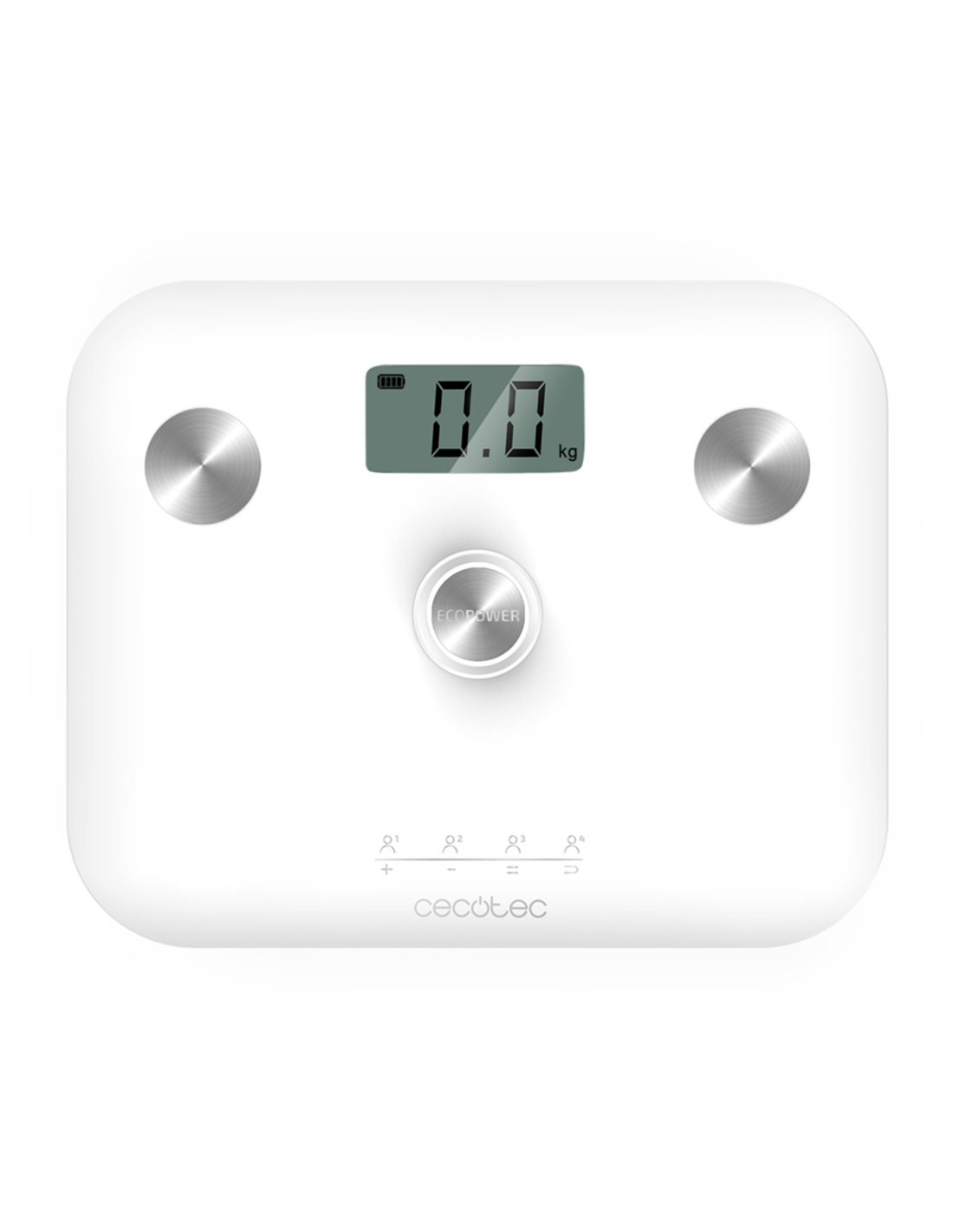 Báscula de baño Surface Precision EcoPower 10100 Full Healthy White