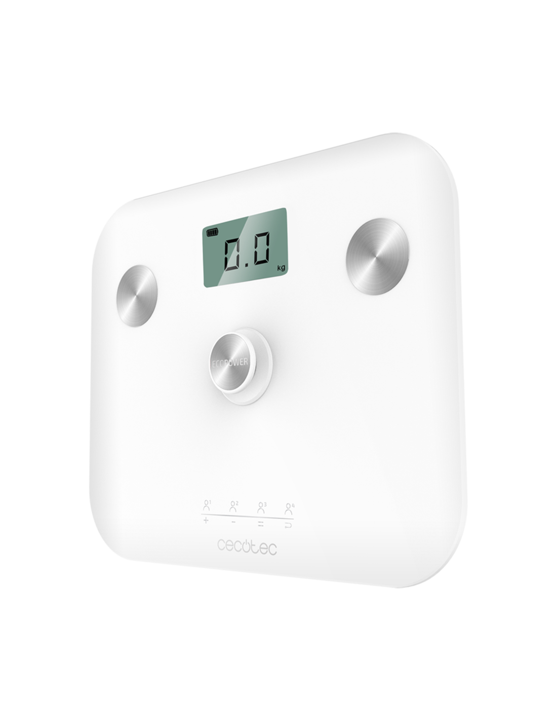 Báscula de baño Surface Precision EcoPower 10100 Full Healthy White