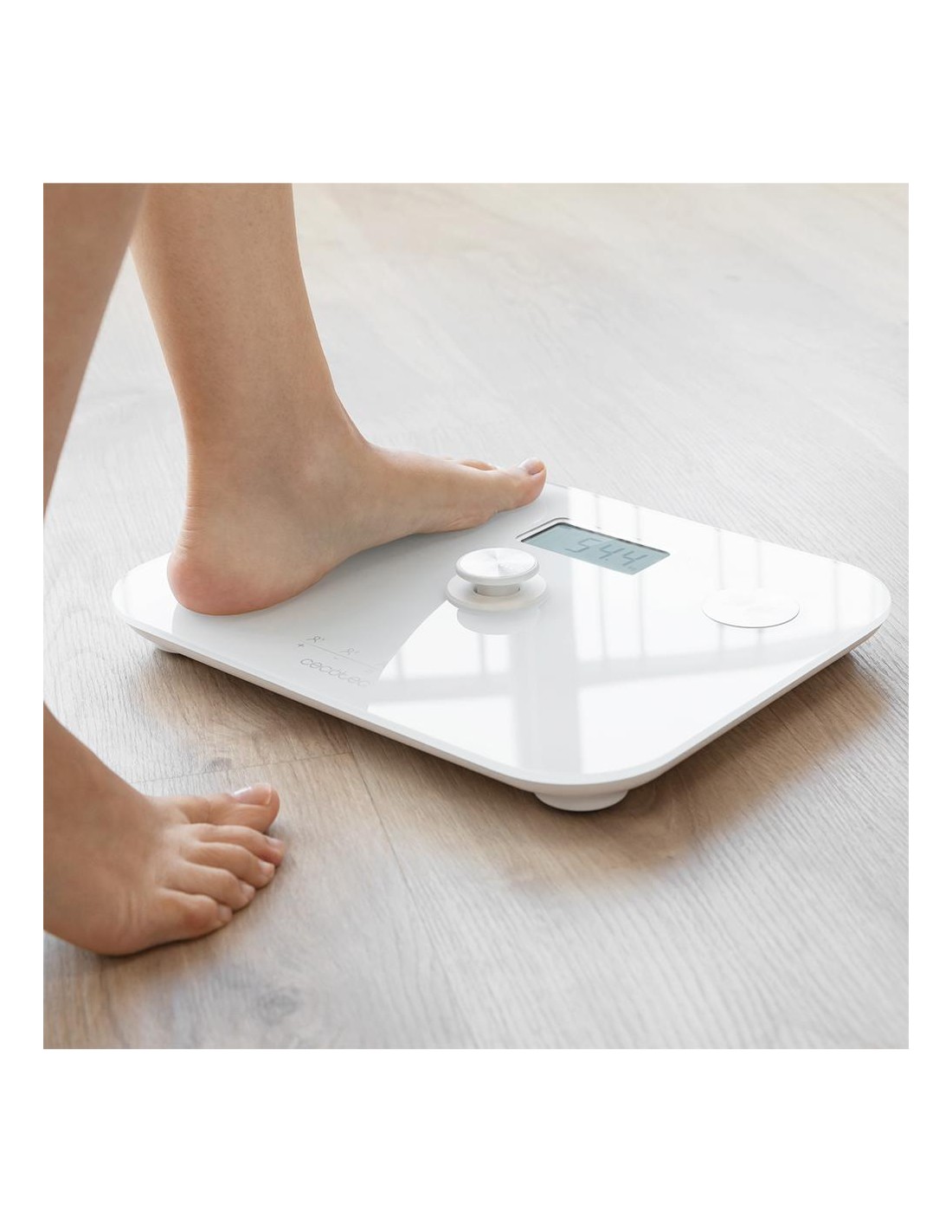 Báscula de baño Surface Precision EcoPower 10100 Full Healthy White