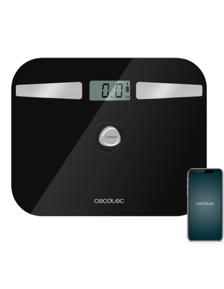 B?scula de ba?o Surface Precision EcoPower 10200 Smart Healthy Black