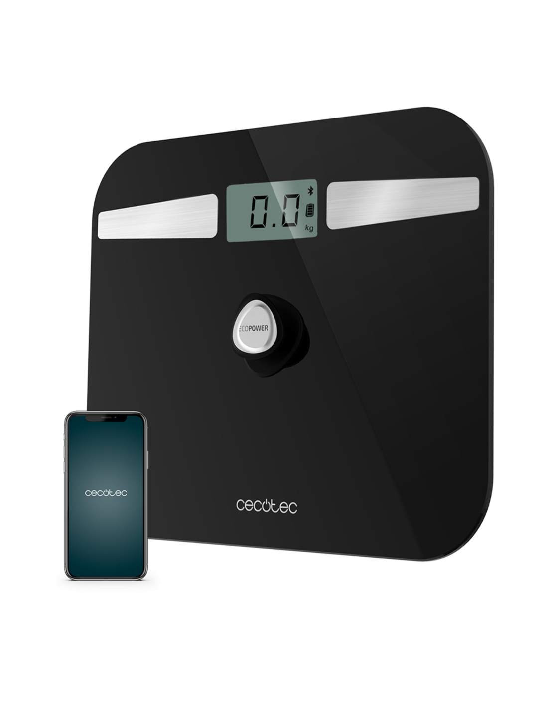 Báscula de baño Surface Precision EcoPower 10200 Smart Healthy Black
