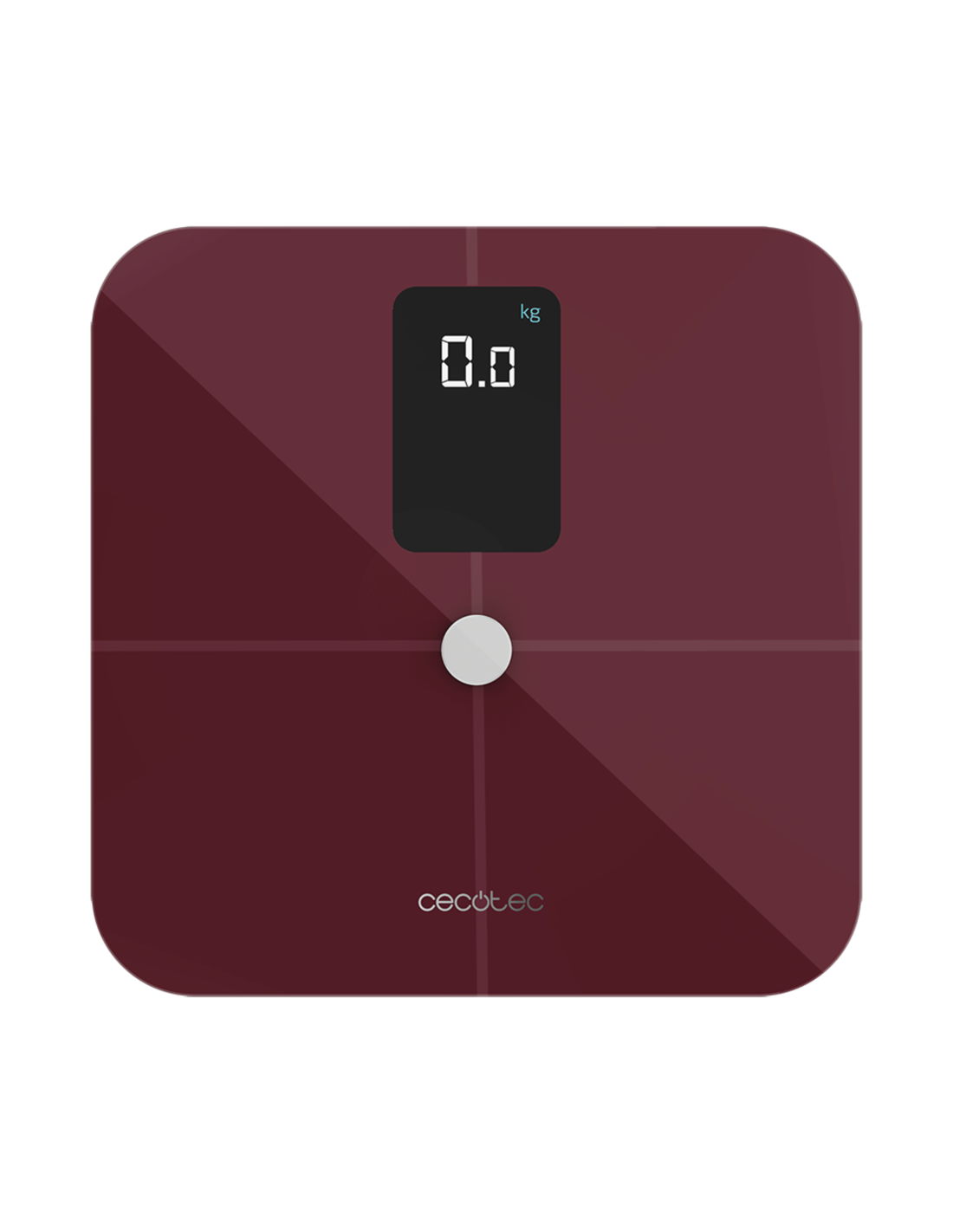 Báscula de baño  Surface Precision 10400 Smart Healthy Vision Garnet