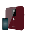 Báscula de baño  Surface Precision 10400 Smart Healthy Vision Garnet