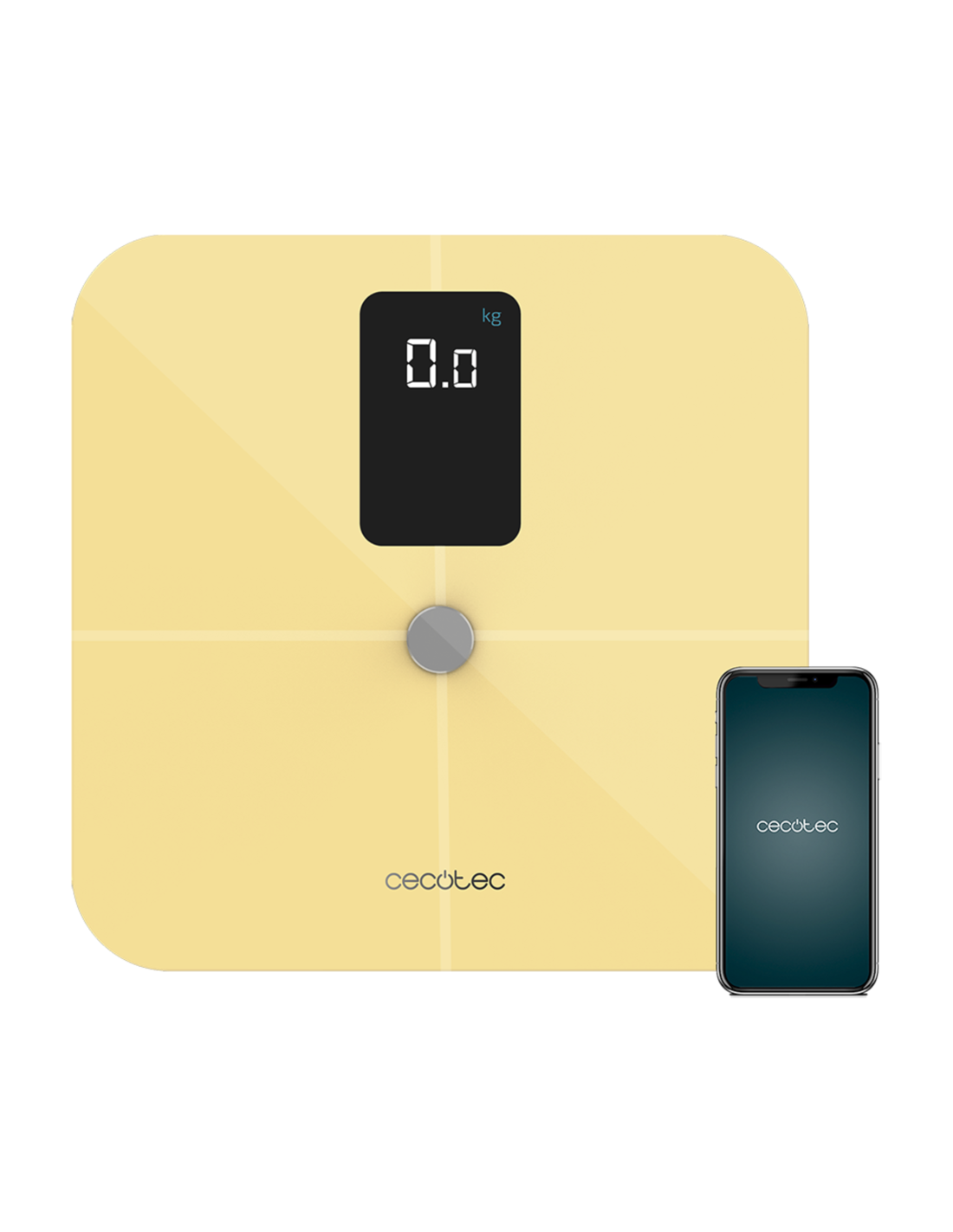 Báscula de baño  Surface Precision 10400 Smart Healthy Vision Yellow
