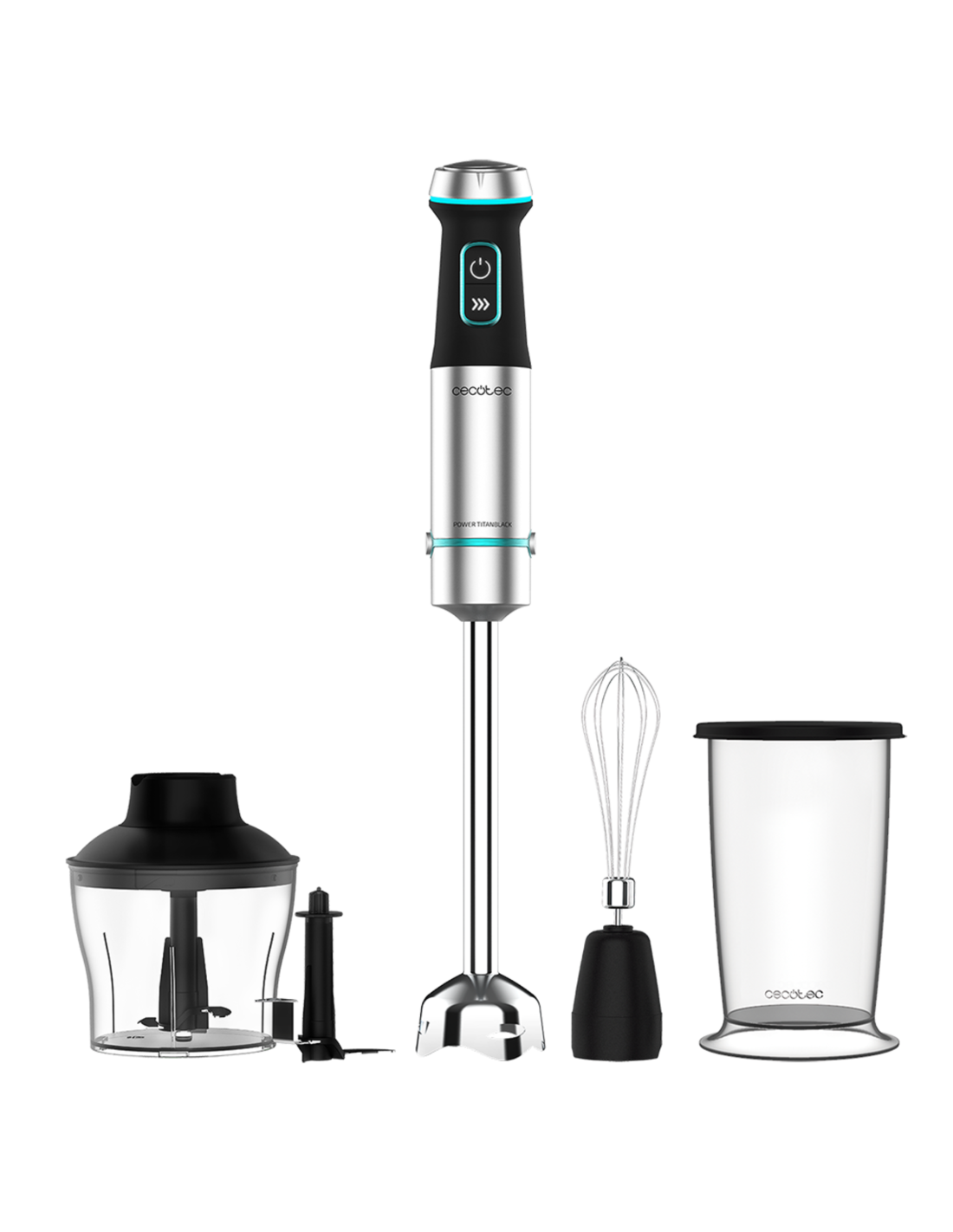 Batidoras de mano Power TitanBlack 1200 XL Cream&Crush