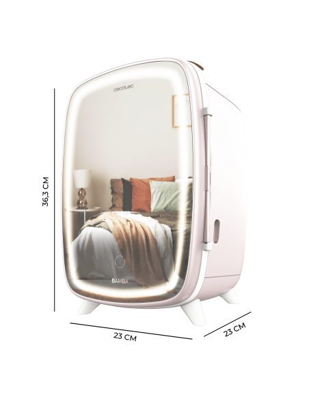 Nevera de cosm?ticos Bamba CoolingBeauty 6000 Mirror Rose