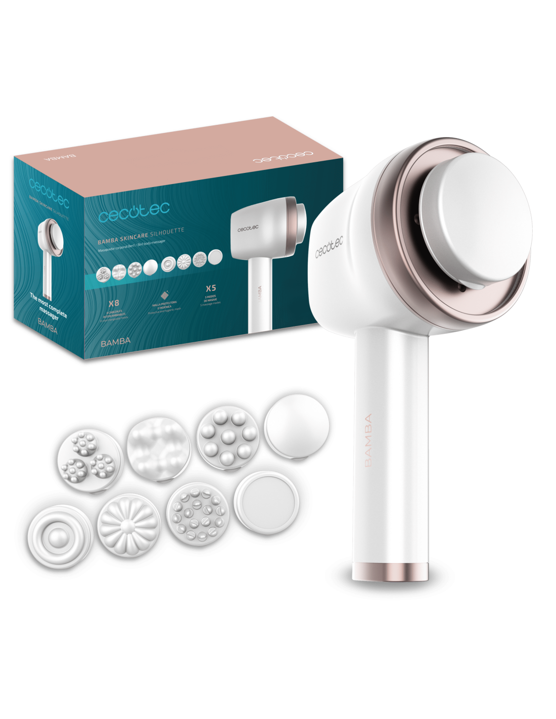 Masajeador anticelulítico Bamba SkinCare Silhouette