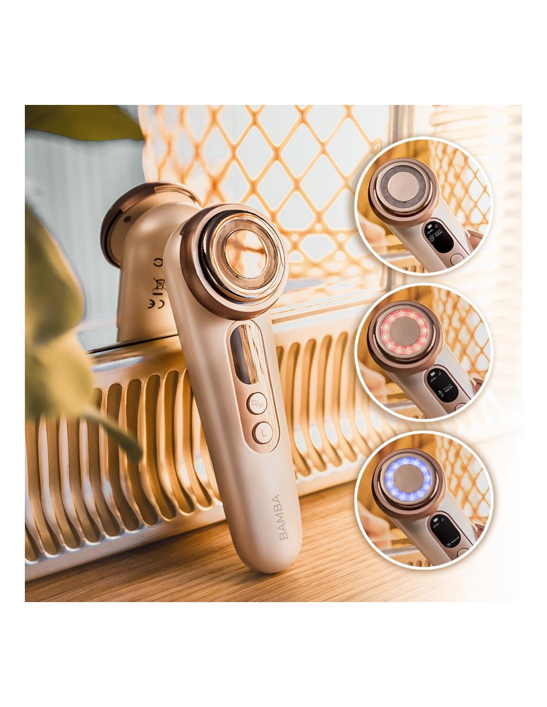Masajeador facial Bamba FaceCare LightSonic