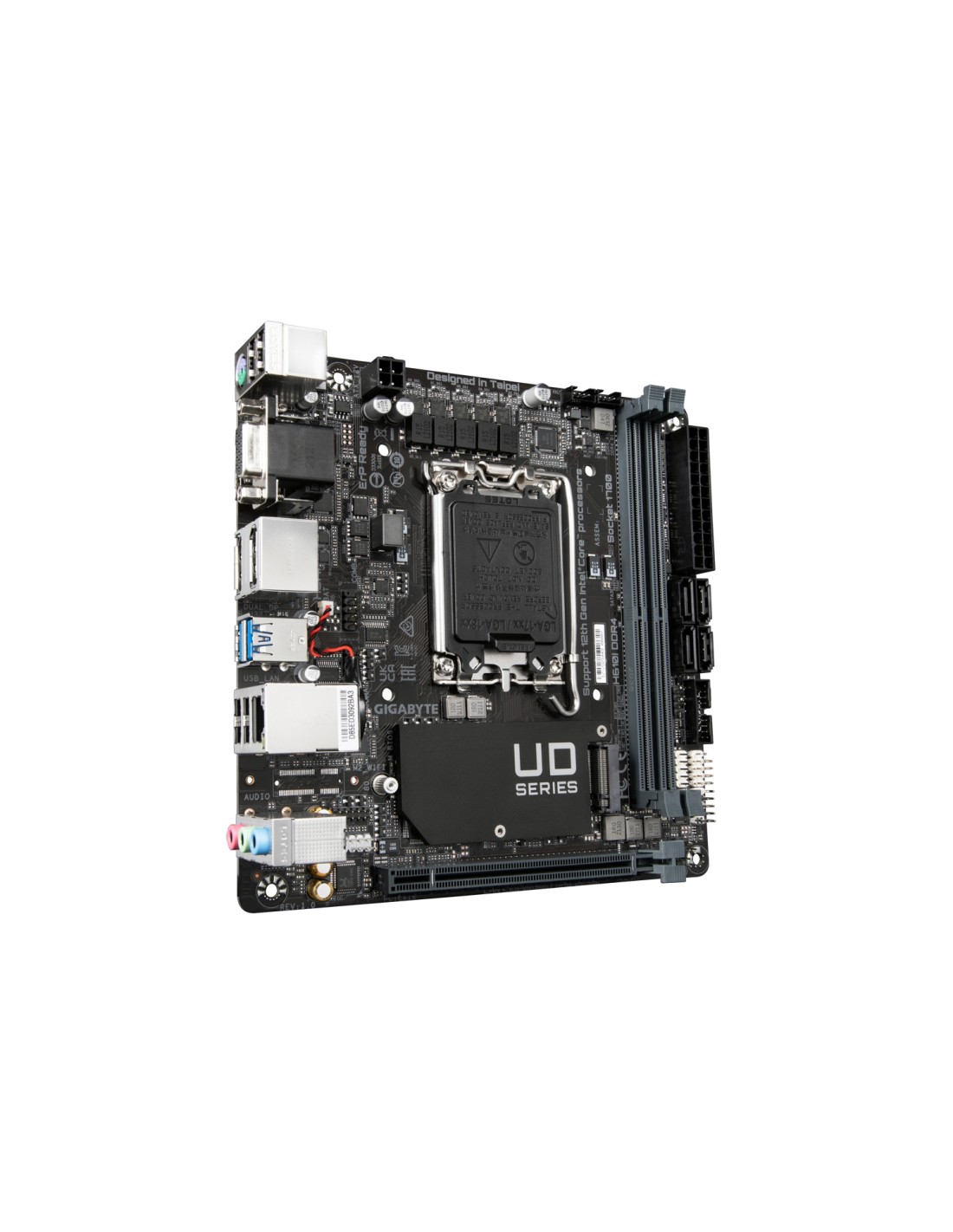 Gigabyte H610I DDR4 placa base Intel H610 Express LGA 1700 mini ITX