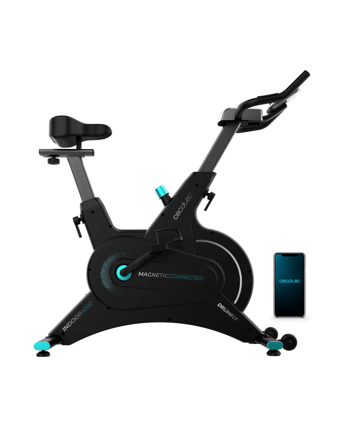 Bicicleta de spinning Drumfit Indoor 10000 Magnetic Connected