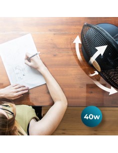 Ventilador de sobremesa EnergySilence 600 WoodDesk 2
