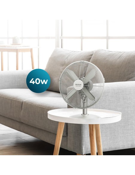 Ventilador de sobremesa EnergySilence 610 SteelDesk