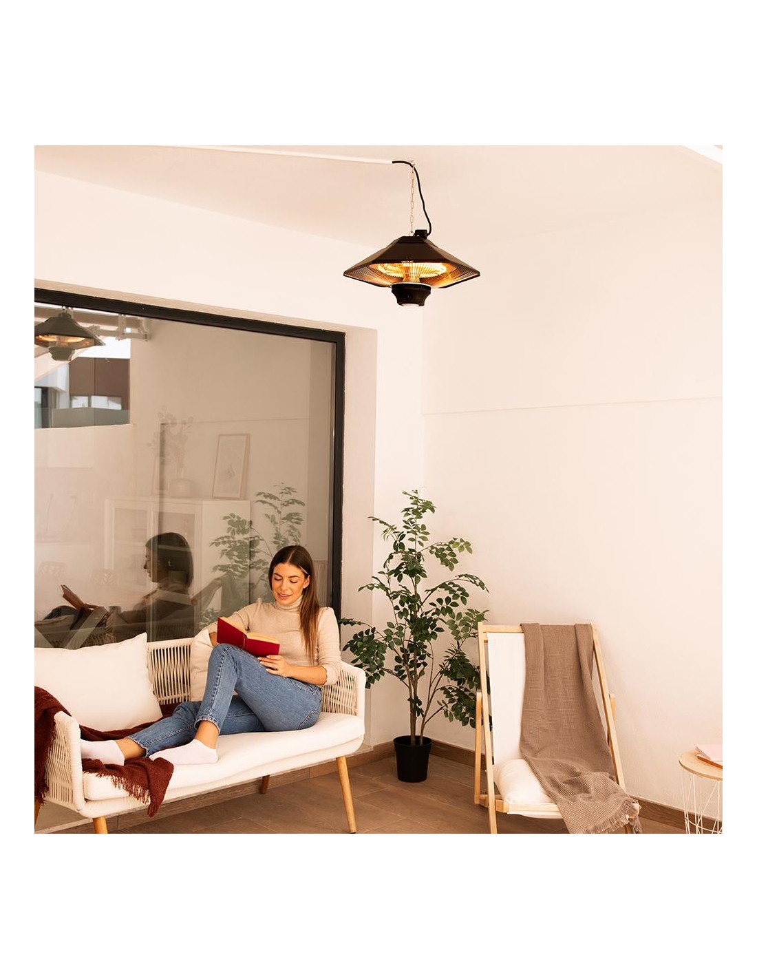 Calefactor de exterior ReadyWarm 2000 Power Ceiling